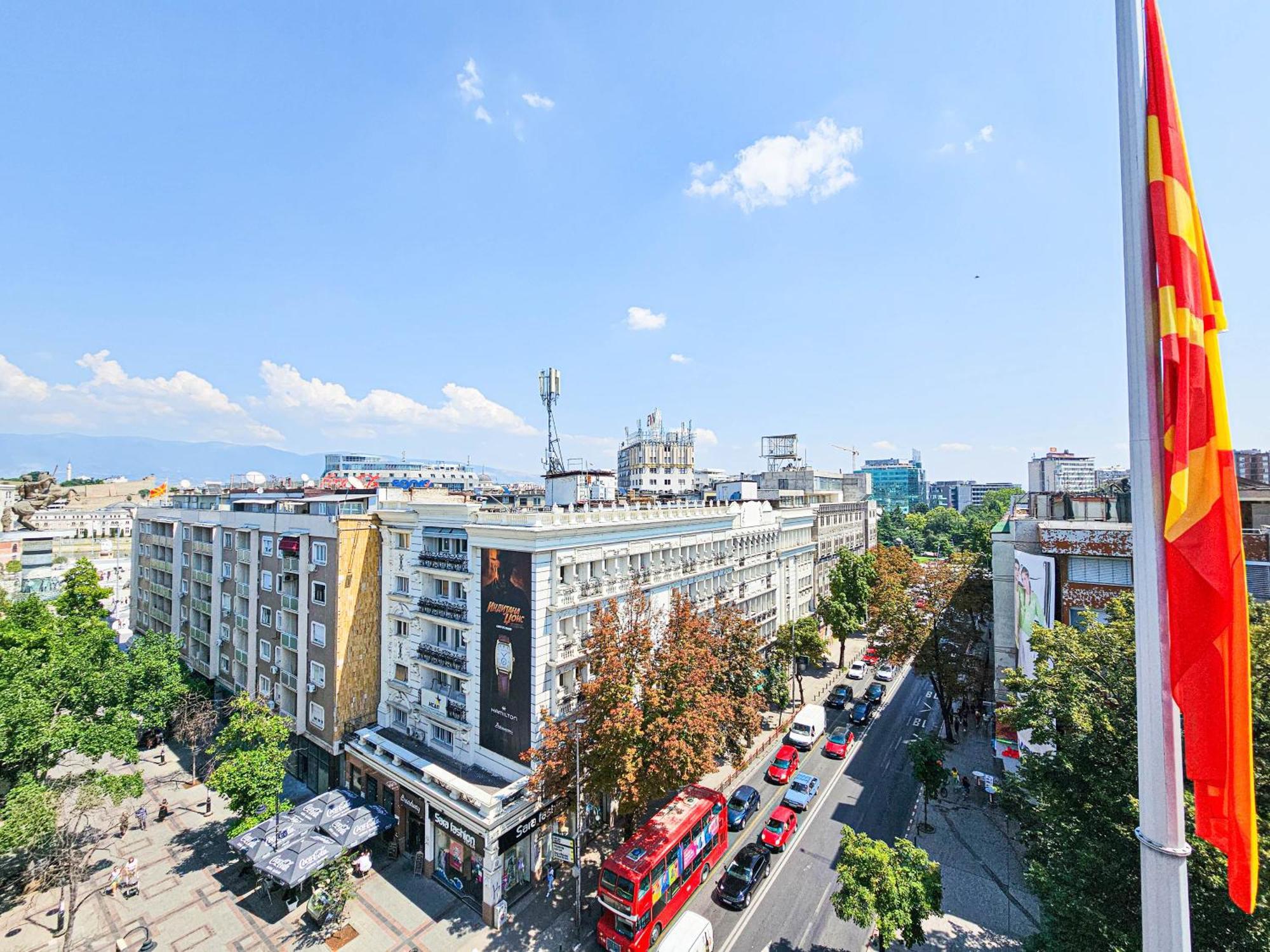 Apartment Skopje Square Exterior foto